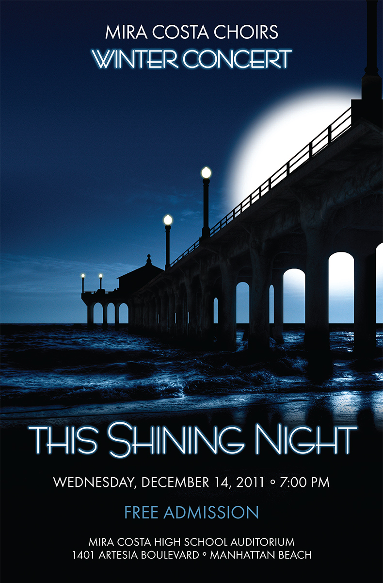 This Shining Night Winter Concert Poster